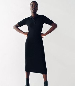 Zara + Polo Neck Dress