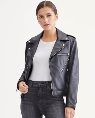 7 for All Mankind + 7 Zipper Moto Jacket