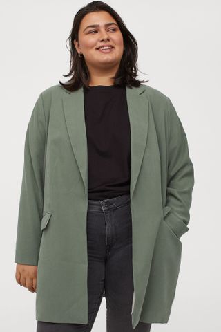 H&M+ + Long Jacket
