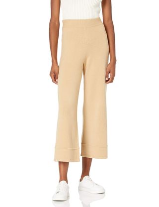 The Drop + Bernadette Pull-On Loose-Fit Cropped Pants