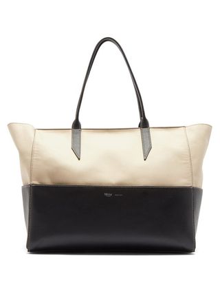 Métier + Incognito Small Cabas and Leather Tote Bag