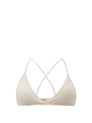 Allude + Triangle-Cup Cashmere Bra