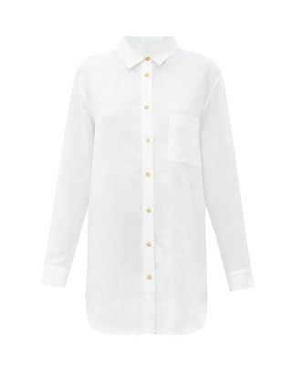 Asceno + Formentera Organic-Linen Shirt