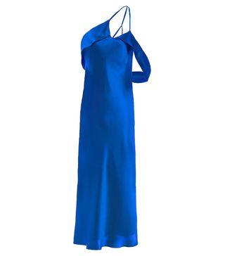 Michelle Mason + One-Shoulder Dress