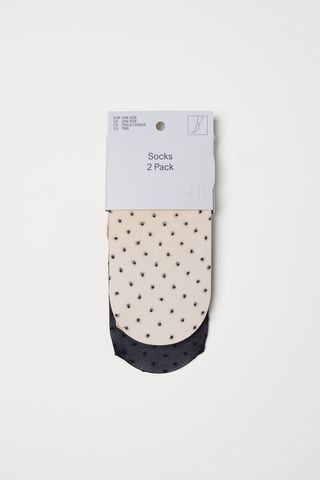H&M + 2-Pack Mesh Socks