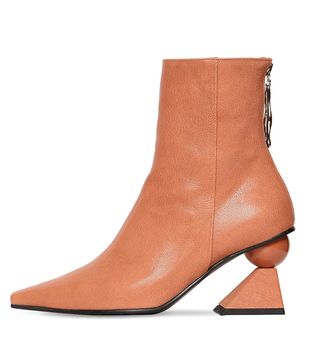 Yuul Yie + Amoeba Leather Ankle Boots