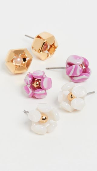 Lele Sadoughi + Buttercup Stud Earrings Gift Set