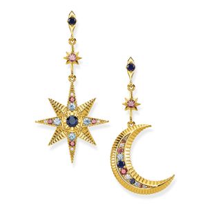 Thomas Sabo + Earrings Royalty Star and Moons