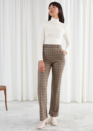 & Other Stories + Flared High Waist Trousers
