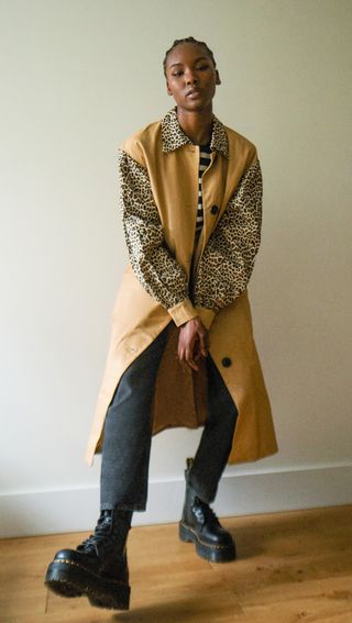 English Factory + Combo Leopard Trench