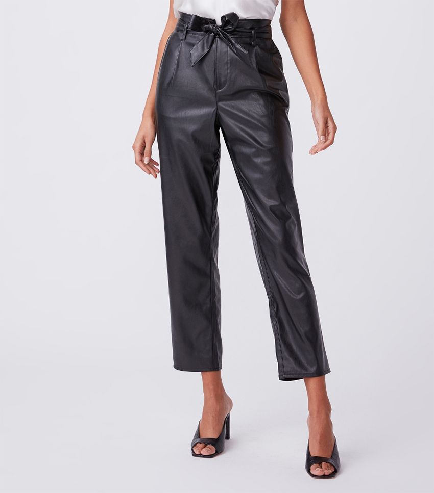 Faux Leather Is the Expensive-Looking Trend Selling Quick | Who What Wear