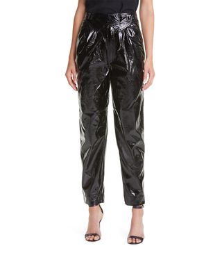 Rotate + Wilde High Waist Patent Leather Pants