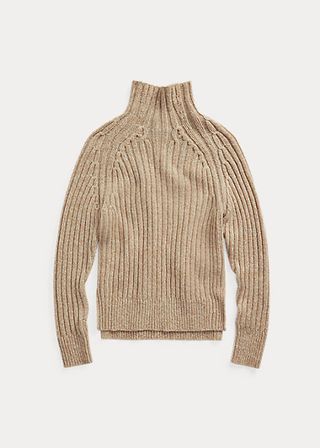 Ralph Lauren + Ribbed Turtleneck Sweater