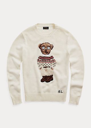 Ralph Lauren + Polo Bear Crewneck Sweater
