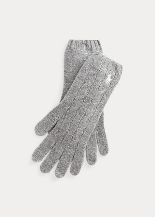 Ralph Lauren + Wool-Cashmere Gloves