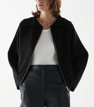 COS + Knitted Wool-Cotton Jacket