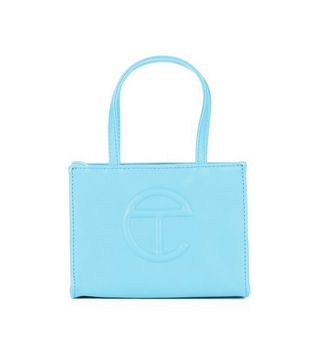 Telfar + Small Pool Blue Shopping Bag