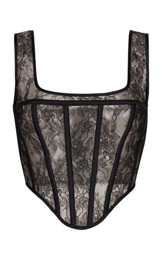 Rozie Corsets + Chantilly Lace Bustier Top