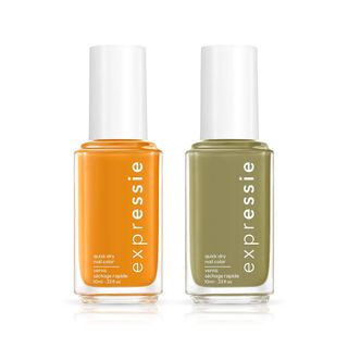 Essie + Expressie Quick Dry Nail Polish Fall Color Set in Cargo-Go! and Don't Hate, Curate