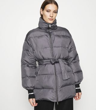 Who What Wear + Zip-Front Puffer Jacket