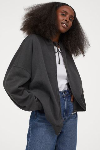 H&M + Oversized Hooded Jacket