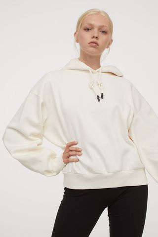 H&M + Balloon-Sleeved Hoodie