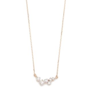 Adina Reyter + 14k Gold Scattered Diamond Necklace