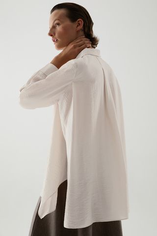 COS + Crinkled Draped Shirt