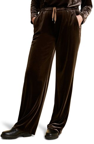 Marina Rinaldi + Velvet Jersey Pants