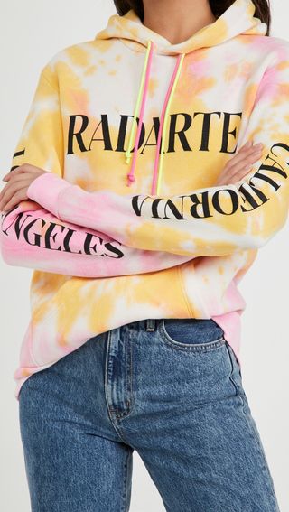 Rodarte + Radarte (Rad) Tie Dye Hoodie
