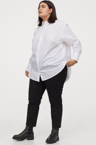 H&M + Oversize Cotton Shirt