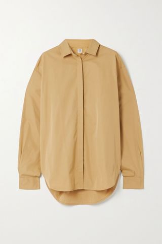 Totême + Lago Cotton-Poplin Shirt