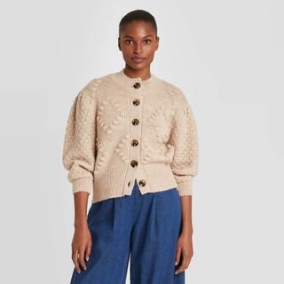 Who What Wear x Target + Chunky-Knit Cardigan