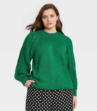 Who What Wear x Target + Mock Turtleneck Pullover Sweater