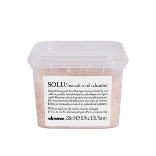 Davines + Solu Sea Salt Scrub Cleanse