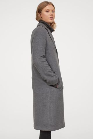 H&M + Knee-Length Coat