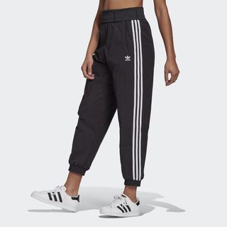 Adidas + Classics Double-Waistband Fashion Track Pants
