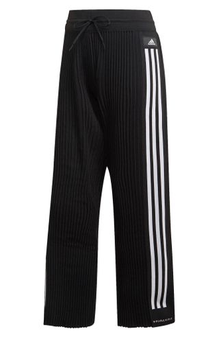 Adidas + Pleat Front Knit Track Pants