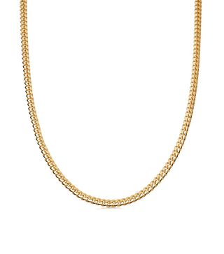 Missoma + Men's Gold Round Curb Chain Necklace