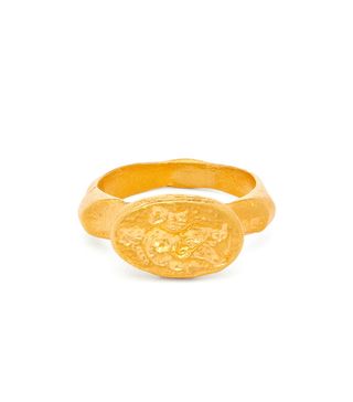 Alighieri + The Odyssey 24kt Gold-Plated Ring