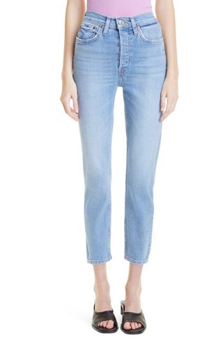 Re/Done + Originals High Waist Ankle Jeans