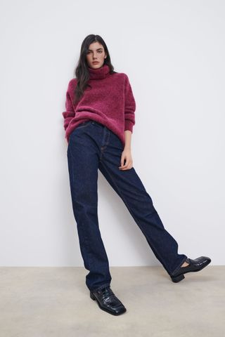Zara + Wool Blend Sweater Limited Edition
