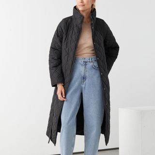 & Other Stories + Belted Quilted Coat