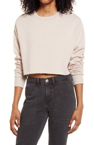 Socialite + Crop Sweatshirt