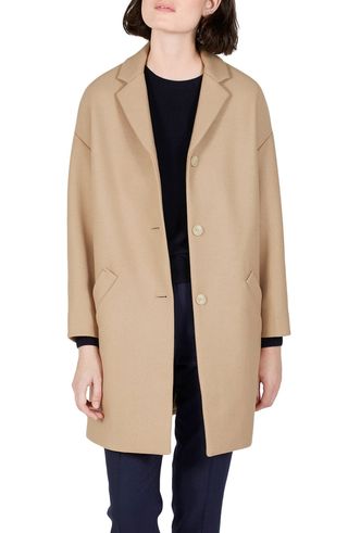 Everlane + The Cocoon Wool Blend Coat