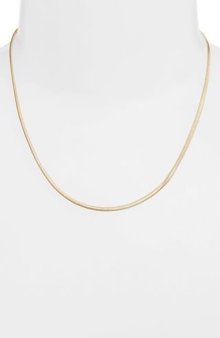 Argento Vivo Sterling Silver + Slinky Chain Necklace