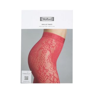 Wolford + Phyllis lace tights
