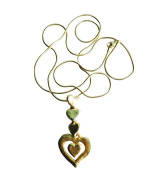 Vintage Yves Saint Laurent + Gold Necklace