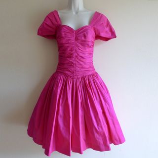 Christian Dior + Pink Party Dress