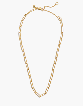 Madewell + Paperclip Chain Necklace